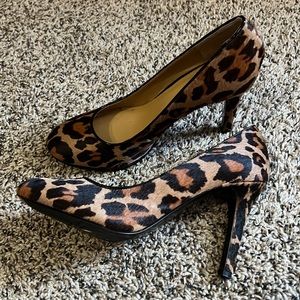 Nine West Animal Print Heels